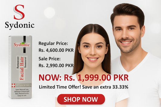 11.11 sales Offer Avail This Offer Original Sydonic Facial hair Removal Treatment